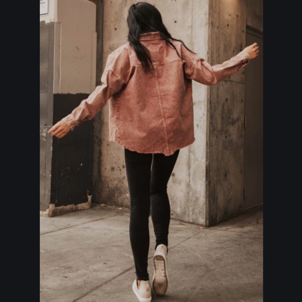 Acid wash denim jacket - Picture 6 of 16